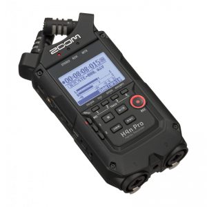 Zoom H4n Pro – Black Grabadora de audio portátil de 4 pistas