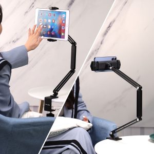Mostrado en uso con Tablets, teléfonos y accesorios no incluidos en el precio