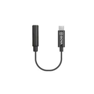 Boya BY-K4 Cable macho USB-C - hembra TRS
