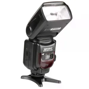 Triopo TR-950II Flash Para Cámara de Contacto Central Compatible Con Canon Nikon  Sony Fuji y Pentax