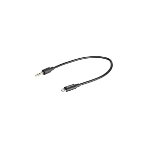 OPENBOX: Boya BY-K1 Cable macho lightning – macho TRS 3.5mm