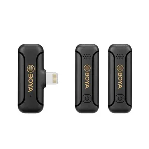 OPENBOX: Boya BY-WM3T2-D2 Micrófono Inalámbrico Lightning Doble 50 metros