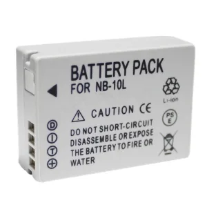 Iluminus Batería NB-10L Para Cámaras Canon