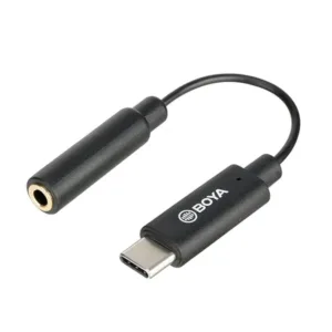 Boya BY-K9 Mini Cable 3,5mm Hembra TRRS a USB-C macho