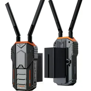 Lemorele R100 PLUS Kit Receptor y  Transmisor Video Inalámbrico 200 Metros Con Baterías