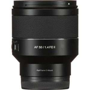 Samyang AF 50mm F1.4 FE II Lente Full Frame  Autofoco para Sony E