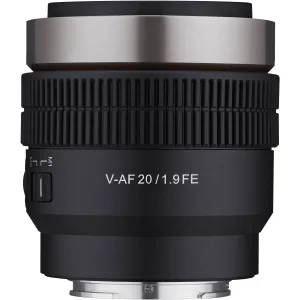 Samyang Cine V-AF 20mm T1.9 Lente Autofoco Full Frame Para Sony E
