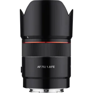 Samyang AF 75mm f/1.8 Lente Para Sony E Full Frame Autofoco