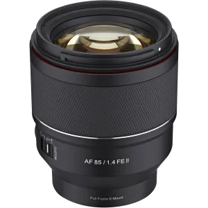 Samyang AF 85mm f/1.4 FE II Lente Montura Sony E Full Frame Autofoco