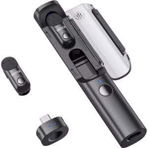 OPENBOX: Boya BY-BOYA MAGIC 05 Mini Micrófono Inalámbrico doble Al-Powered
