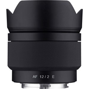 Samyang AF 12mm F2 Lente Compacto Ultra-Wide APS-C Para Sony E