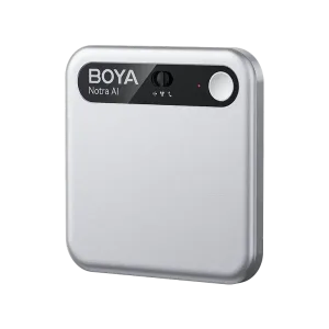 Boya Notra Asistente IA Notas Voz y Grabadora de Llamadas Color Silver