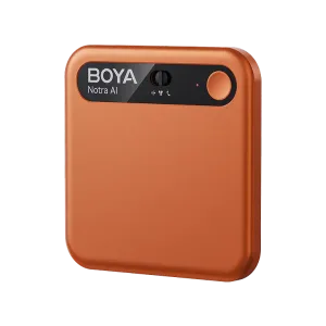 Boya Notra Asistente IA Notas Voz y Grabadora de Llamadas Color Cosmic Orange